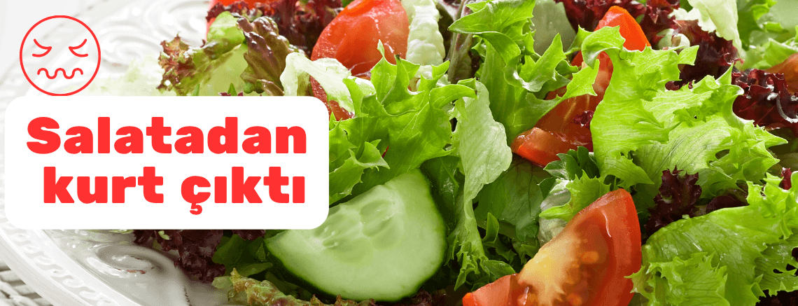 İzmir Şehir Hastanesi Personel Yemeğinde Kurt Çıktı